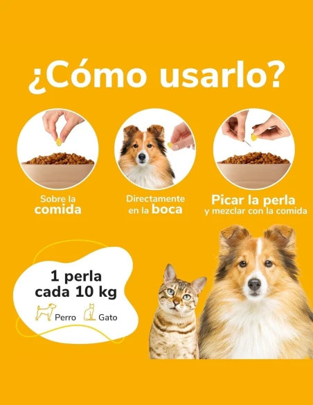 Suplemento Alimenticio para Perros y Gatos HI FARMAX Omniomega 120 Capsulas